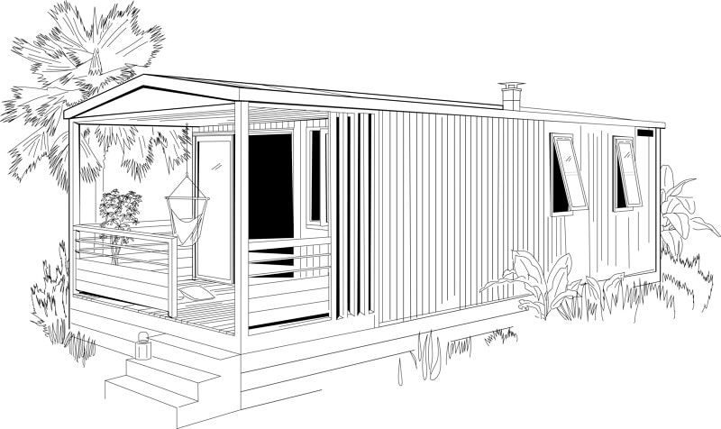 Cottage 2ch Living TV+Wifi+Plancha