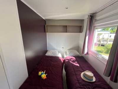 Mobil-home EQUILIBRE 2 bedrooms + sheltered terrace