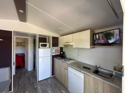 Mobil-home EQUILIBRE 2 bedrooms + sheltered terrace