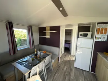 Location - Mobil-Home Equilibre 2 Chambres+ Tv + Lave Vaisselle + Terrasse Couverte + Stores Occultants - Camping Paradis L'Arada Parc