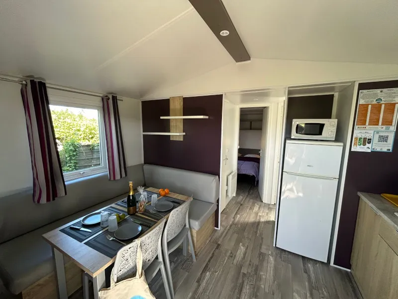 Mobil-Home Equilibre 2 Chambres+ Tv + Lave Vaisselle + Terrasse Couverte + Stores Occultants