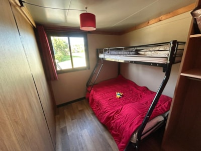 Chalet EVASION 2 bedrooms + TV + covered terrace + dish washer + 1 connexion wifi