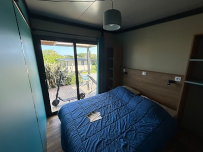 Chalet EVASION 3 bedrooms + TV + sheltered terrace + Dishwasher -1 wifi