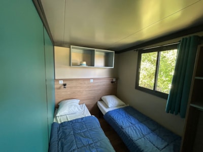 Chalet EVASION 3 bedrooms + TV + sheltered terrace + Dishwasher -1 wifi