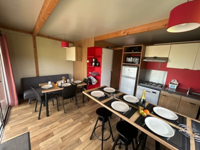 Chalet tribu 4 bedrooms + TV + sheltered terrace + Dishwasher + wifi