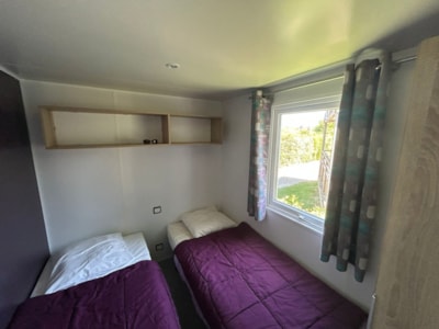 Mobil-home EQUILIBRE 3 bedrooms + TV + sheltered terrace + Dishwasher + wifi