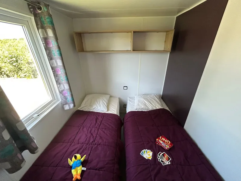 Mobil-Home Equilibre 3 Chambres + Tv + Terrasse Couverte + Lave Vaisselle + 1 Connexion Wifi