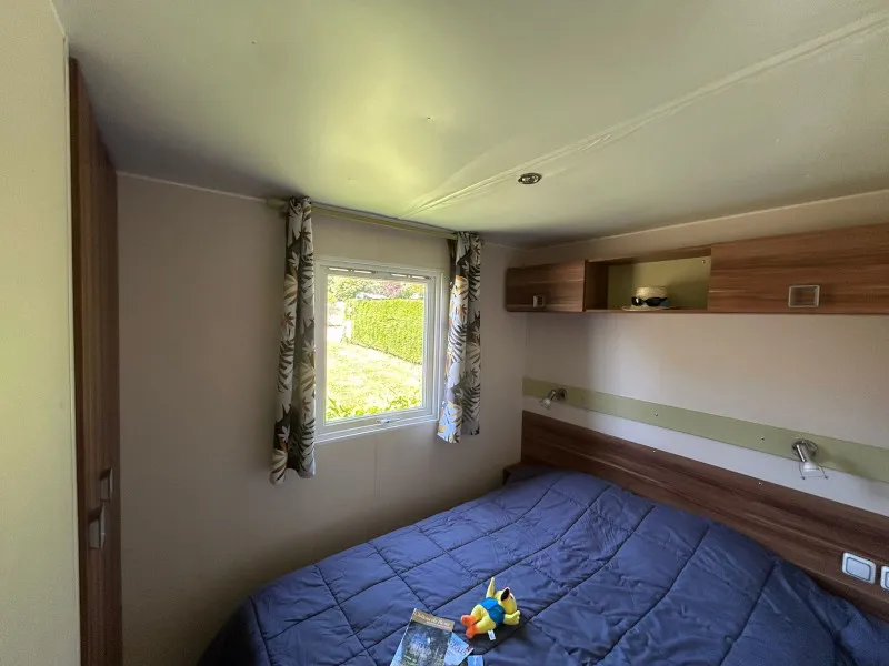 Mobil-Home Equilibre 1 Chambre + Tv + Terrasse Couverte + 1Connexion Wifi