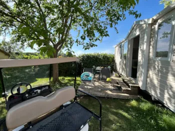 Location - Mobil-Home Essentiel 2 Chambres + 1Connexion Wifi - Camping Paradis L'Arada Parc