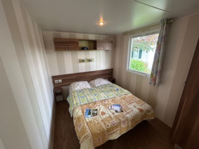 Mobil-home EQUILIBRE 2 bedrooms + sheltered terrace + TV + wifi