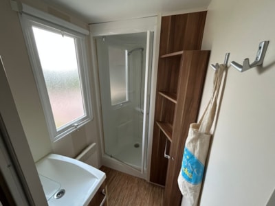 Mobil-home EQUILIBRE 2 bedrooms + sheltered terrace + TV + wifi