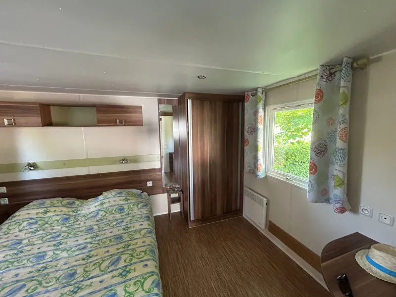 Mobil-Home Equilibre Accès Aux Pmr. 2 Chambres + Tv + Terrasse Non Couverte + 1Connexion Wifi