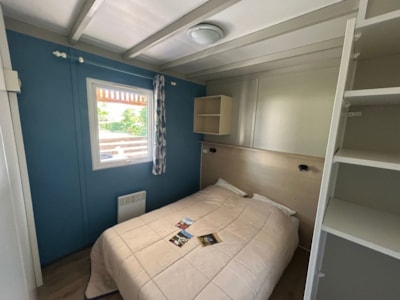Chalet Essentiel 2 bedrooms modular + sheltered terrace + wifi