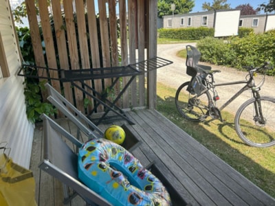 Chalet Essentiel 2 bedrooms modular + sheltered terrace + wifi