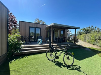 Cottage EVASION 2-bedroom  with garden view, TV, Wi-Fi and plancha