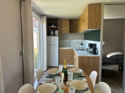 Cottage EVASION 2-bedroom  with garden view, TV, Wi-Fi and plancha