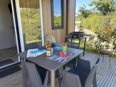 Cottage EVASION 2-bedroom  with garden view, TV, Wi-Fi and plancha