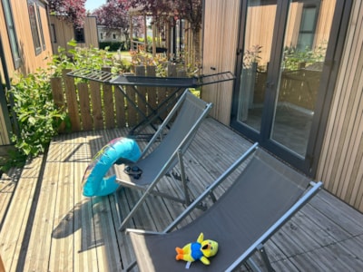Cottage EVASION 2-bedroom  with garden view, TV, Wi-Fi and plancha