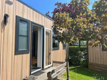 Location - Cottage Evasion 3 Chambres Coté Jardin Tv+Wifi+Plancha - Camping Paradis L'Arada Parc