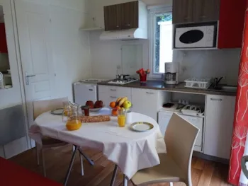 Mietunterkunft - Mobilheim Mini Habana 20M² - Capfun - Camping Le Curtys'