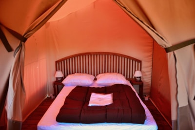 Tent Lodge 2 bedrooms without toilet block D — 3