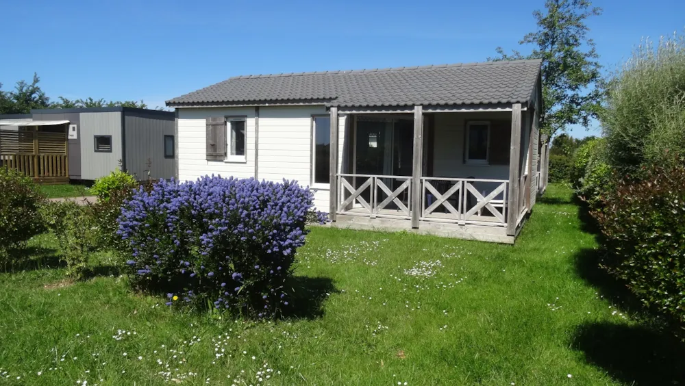 Location - Chalet Confort 2 Chambres D - Camping Paradis Bellevue - Erquy