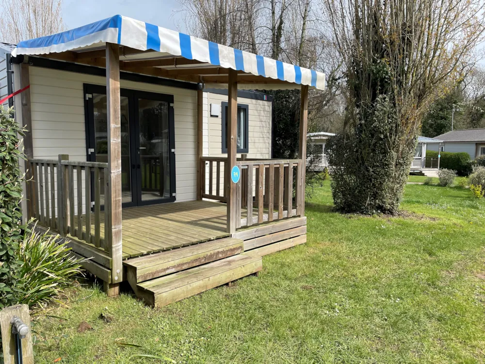 Location - Mobil-Home Confort 1 Chambre - Camping Paradis Bellevue - Erquy