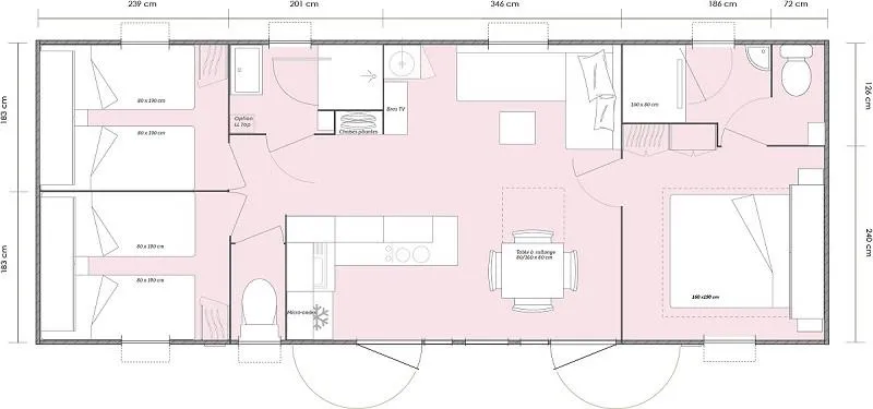 Rochebaron - Mobil Home  5*