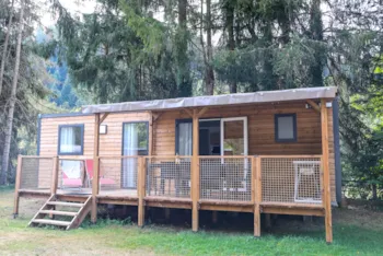 Mietunterkunft - La Tribu- Mobil Home  4* - Sites et Paysages De Vaubarlet