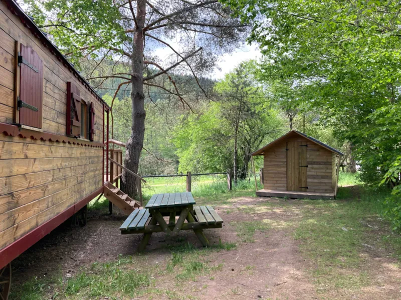 La Roulotte  - Insolite 5* Avec Sa Cabane