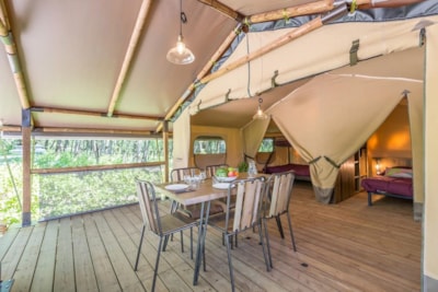 Furnished tent Esprit Nature 2 bedrooms — 3
