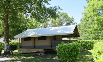 Huuraccommodatie(s) - Gemeubileerde Tent Esprit Nature 2 Slaapkamers - Camping Barétous-Pyrénées