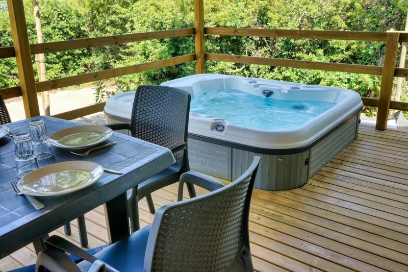 Mobilhome Balneo (Climatisation + Tv + Lave-Vaisselle + Bain À Remous) 8