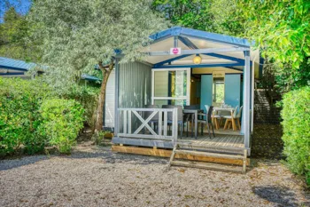 Mietunterkunft - Chalet Klimaanlage 5 - Camping Resort Les Champs Blancs