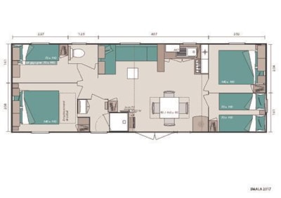 Mobile home LUXE (AIR-CONDITIONING + tv + Dishwasher) 8 — 8
