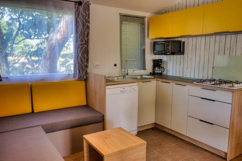 Mobilhome Balneo (Climatisation + Tv + Lave-Vaisselle + Bain À Remous) 6