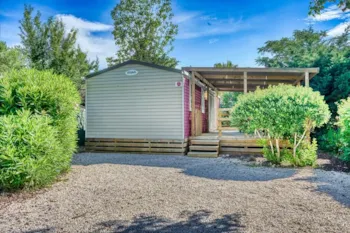 Mietunterkunft - Mobilheim Luxe (Klimaanlage + Tv + Spülmaschine) 8 - Camping Resort Les Champs Blancs