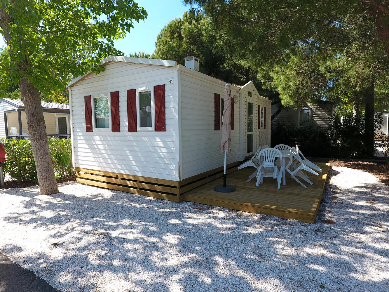 Location - Mobilhome Standard - Camping Domaine des Champs Blancs