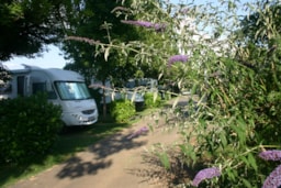 Kampeerplaats(en) - Confort Formule (1 Tent, Caravan Of Camper / 1 Auto / Elektriciteit 12A) + Wateraansluiting En Afvoer - Le Moulin du Bleufond