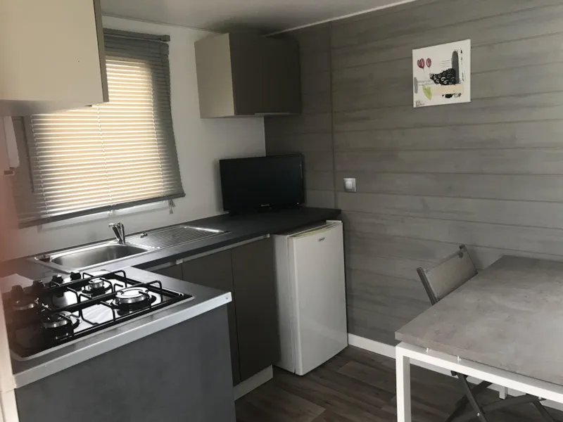 Mobilhome Confort Duo - 1 Chambre -18M² - Tv -