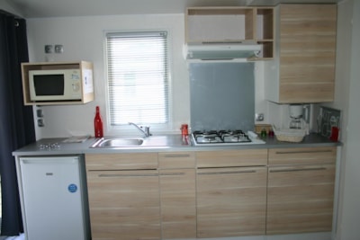 Mobilhome Confort - 2 bedrooms -28m² - TV - Fan