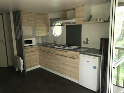 Mobilhome Privilège PANORAMIQUE - 2 bedrooms - 31m²- TV