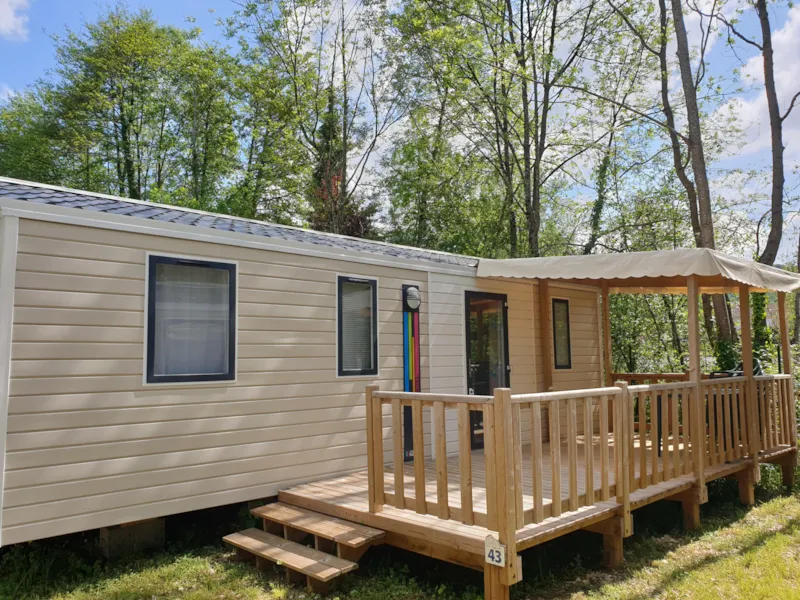 Mobilhome Confort Bermude - 3 Chambres - 31M² - Tv -