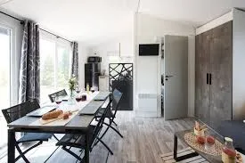 Accommodation - Mobil-Home Privilège Bahia - 2 Chambres - 28M² - Tv - Lv - - Le Moulin du Bleufond