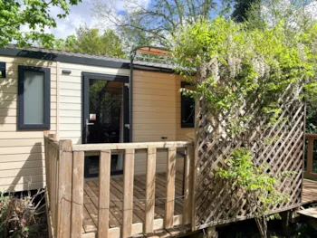 Location - Mobilhome Confort Ibiza - 2 Chambres - 20M² - Tv - Le Moulin du Bleufond