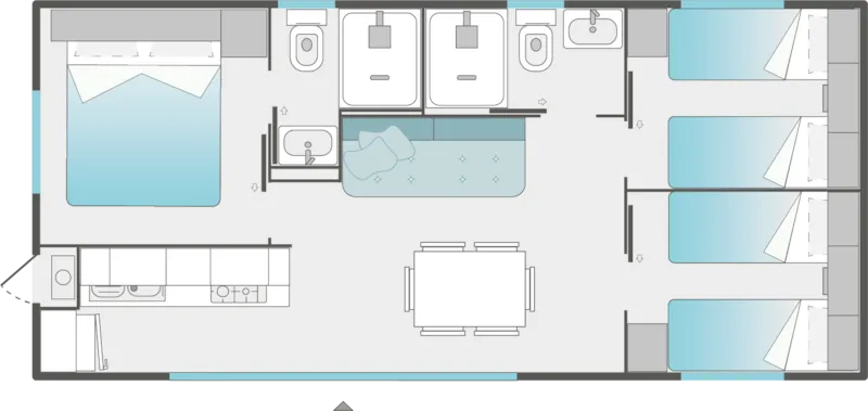 Mobilhome Family Suite