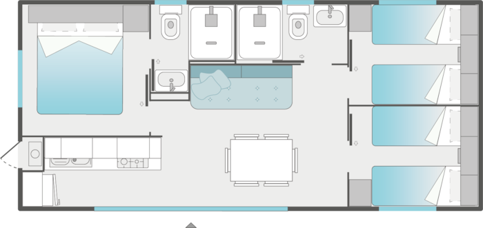 Mobilhome Family Suite