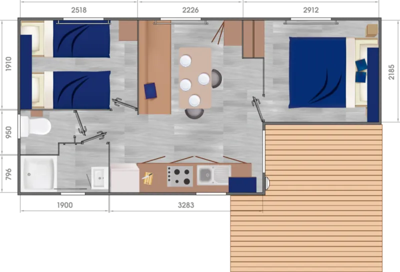 Cottage Confort 25M²