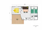 Mobil Home Vénus 22 M²