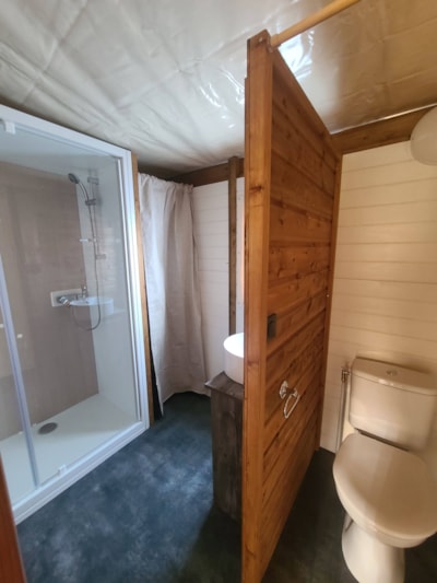 Carrelet pilotis 28m² - partial river view